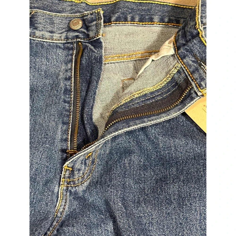NWT Levi's 505 Regular Fit Jeans Mens 36x30 Medium Wash Straight Leg Denim